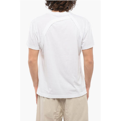 Crew Neck BRACES Cotton T-Shirt