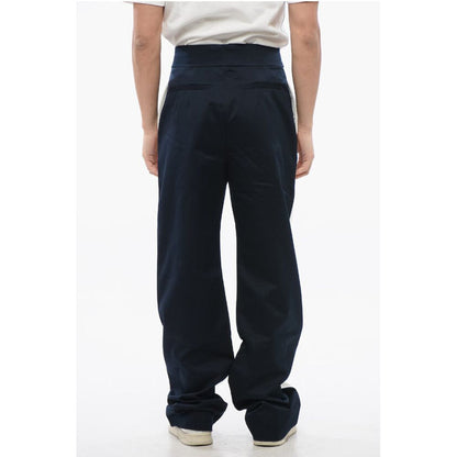 Straight Fit Chinos Pants with Side Contrasting Bands