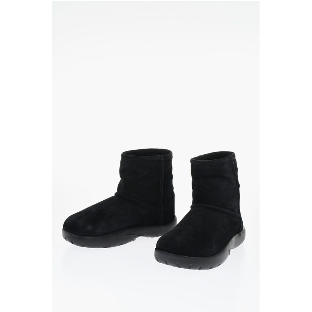 Suede SNAP Snow Boots