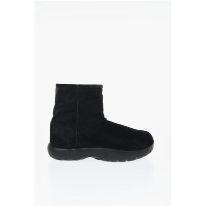 Suede SNAP Snow Boots