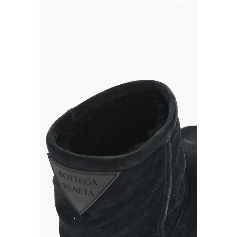 Suede SNAP Snow Boots