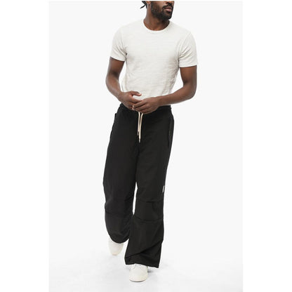 EMPORIO Loose Fit Pants with Drawstringed Ankle