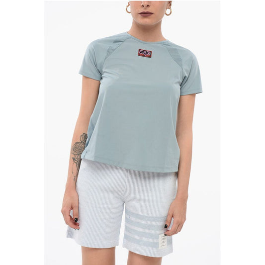 EMPORIO Tech T-shirt with Logo Patch