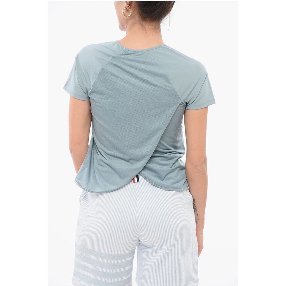 EMPORIO Tech T-shirt with Logo Patch