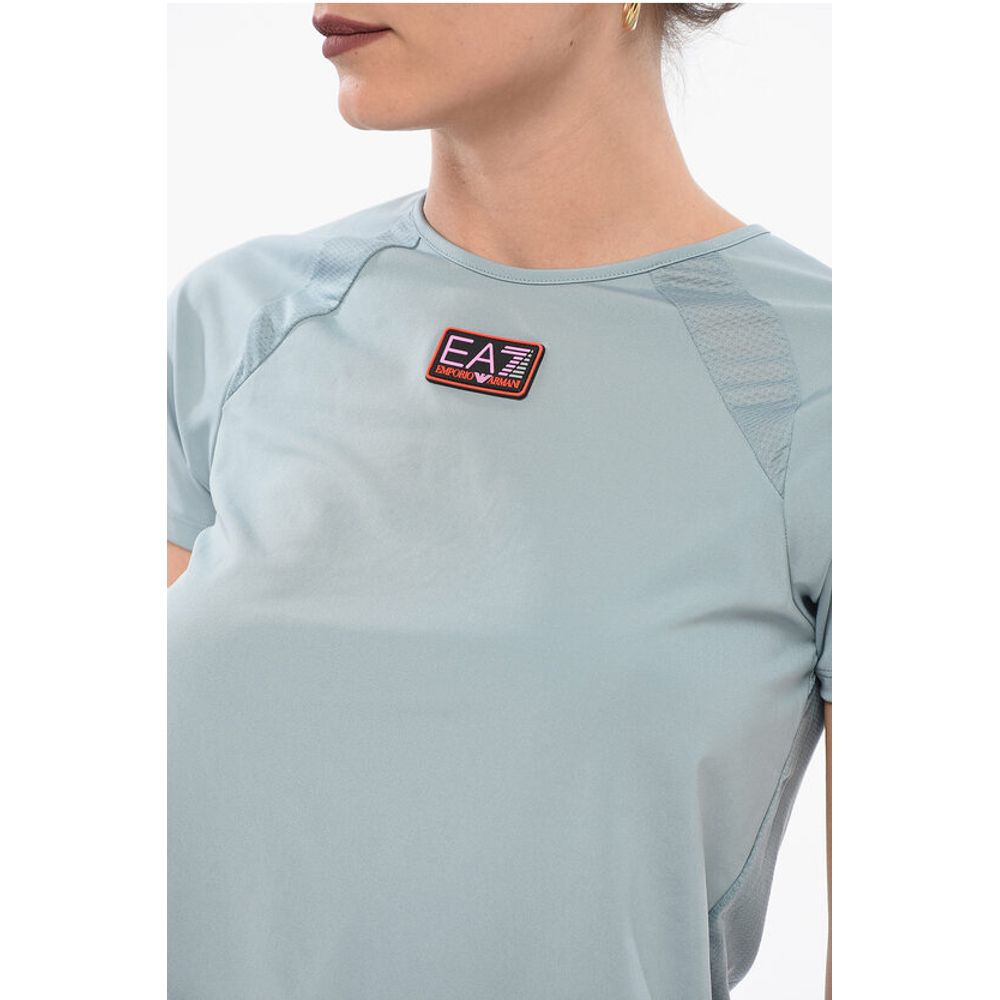 EMPORIO Tech T-shirt with Logo Patch