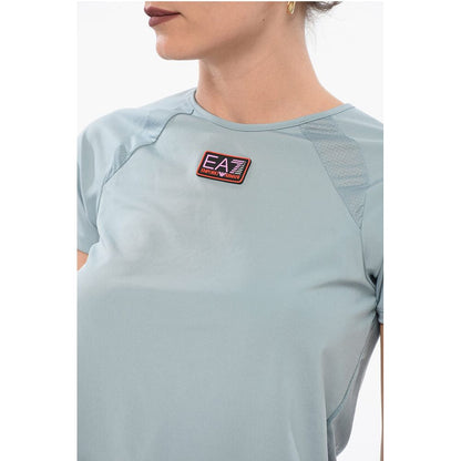 EMPORIO Tech T-shirt with Logo Patch
