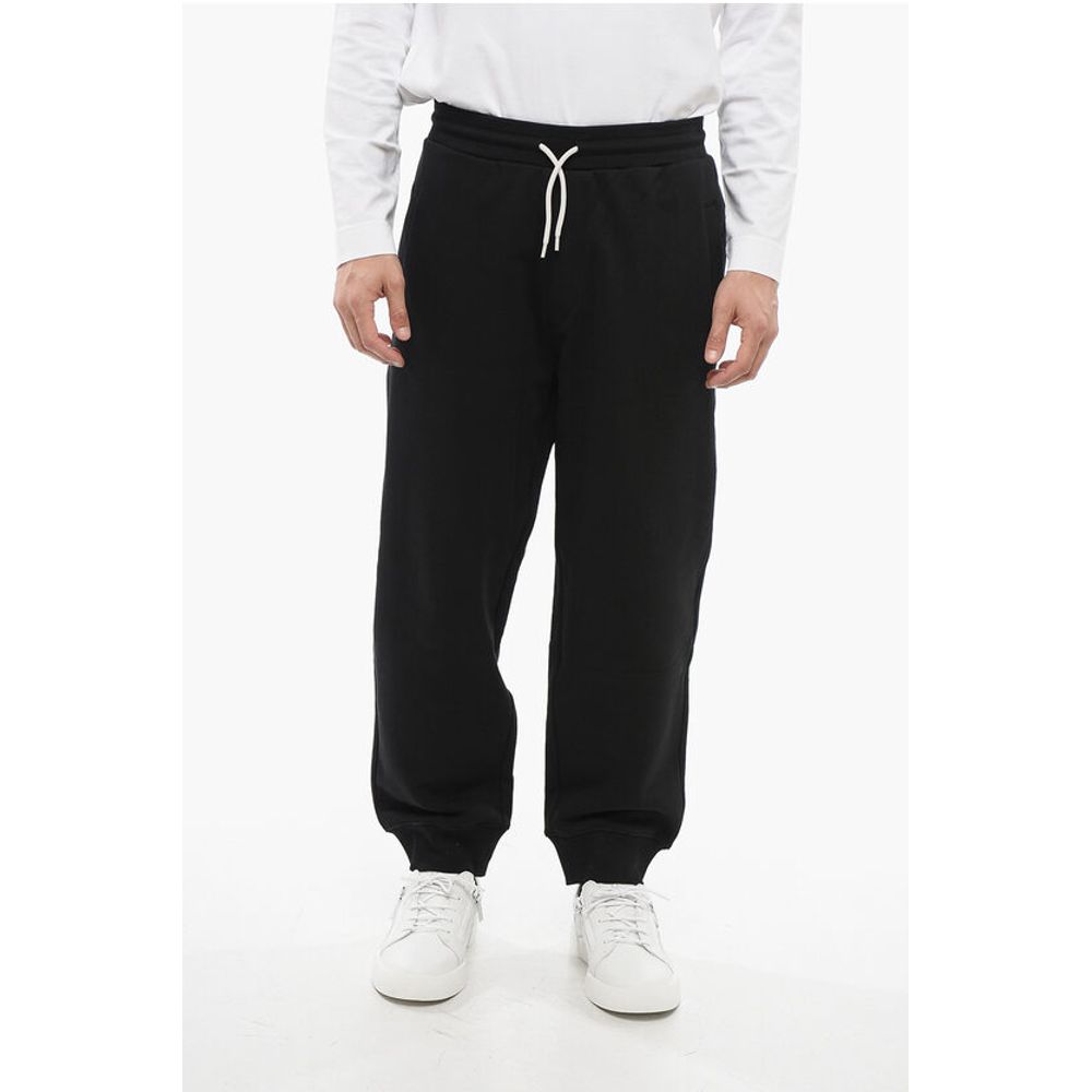 EMPORIO Brushed Cotton Sweatpants with Cuffs