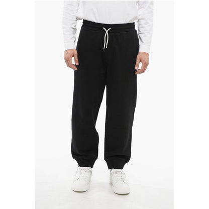 EMPORIO Brushed Cotton Sweatpants with Cuffs