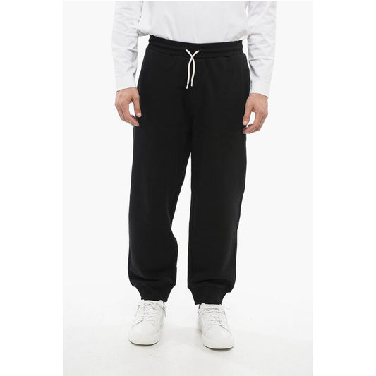EMPORIO Brushed Cotton Sweatpants with Cuffs
