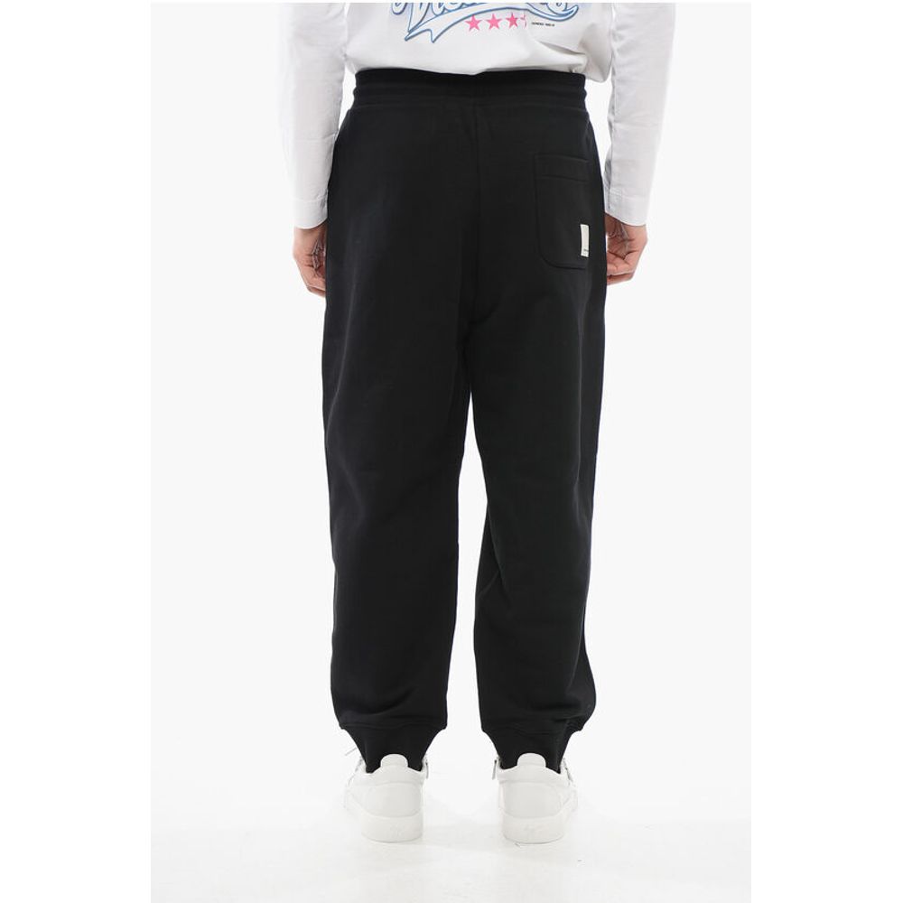 EMPORIO Brushed Cotton Sweatpants with Cuffs