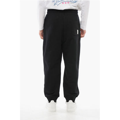 EMPORIO Brushed Cotton Sweatpants with Cuffs