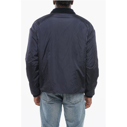 EMPORIO Reversible Windbreaker with Sherpa Lining
