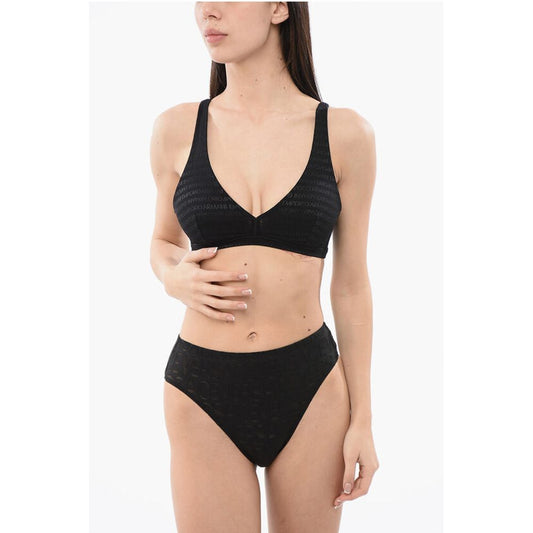 Logoed Triangle Bra