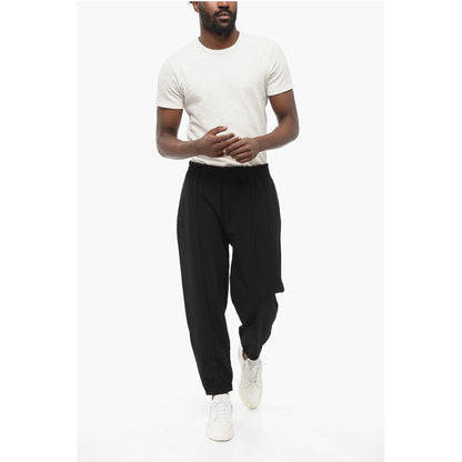 EMPORIO Front Pleated 4-Pocketed Pants with Cuffs