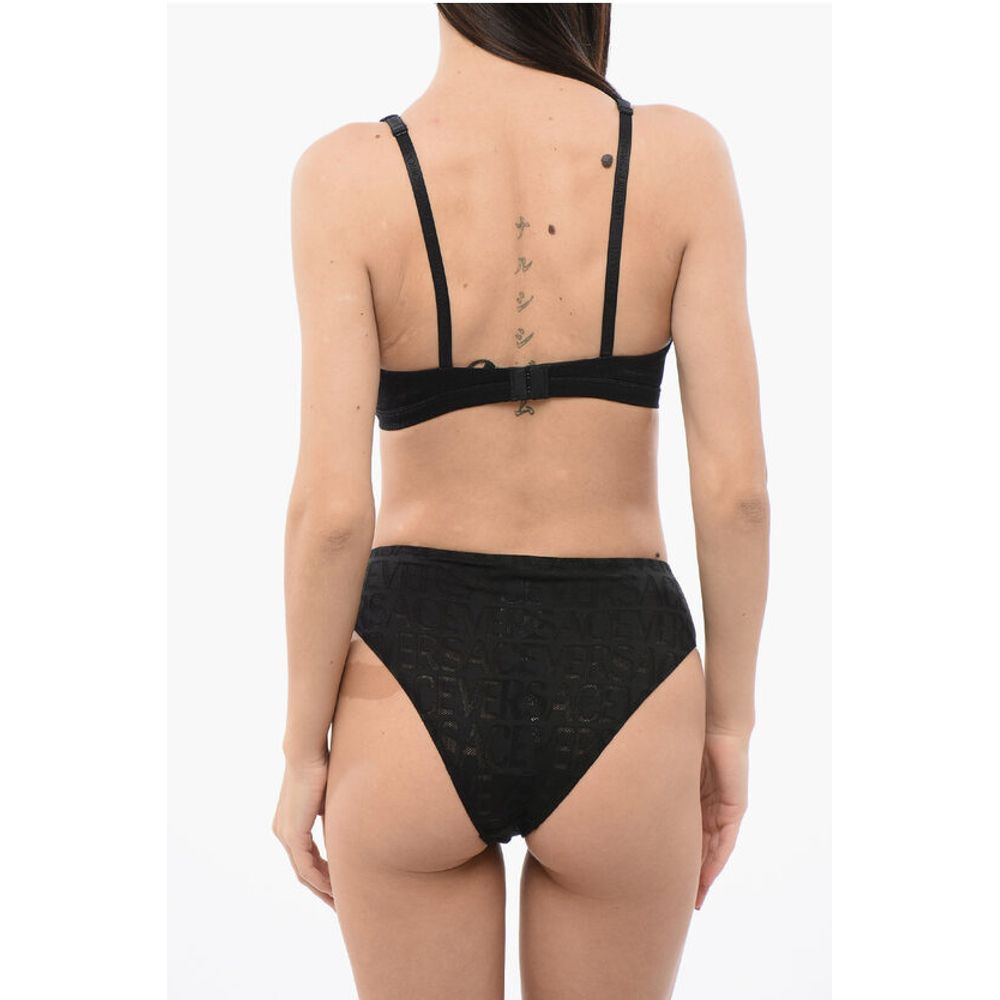 Logoed Triangle Bra
