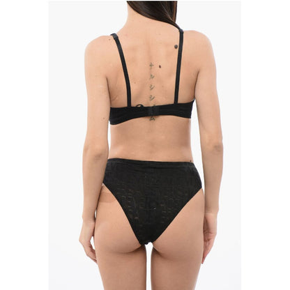 Logoed Triangle Bra