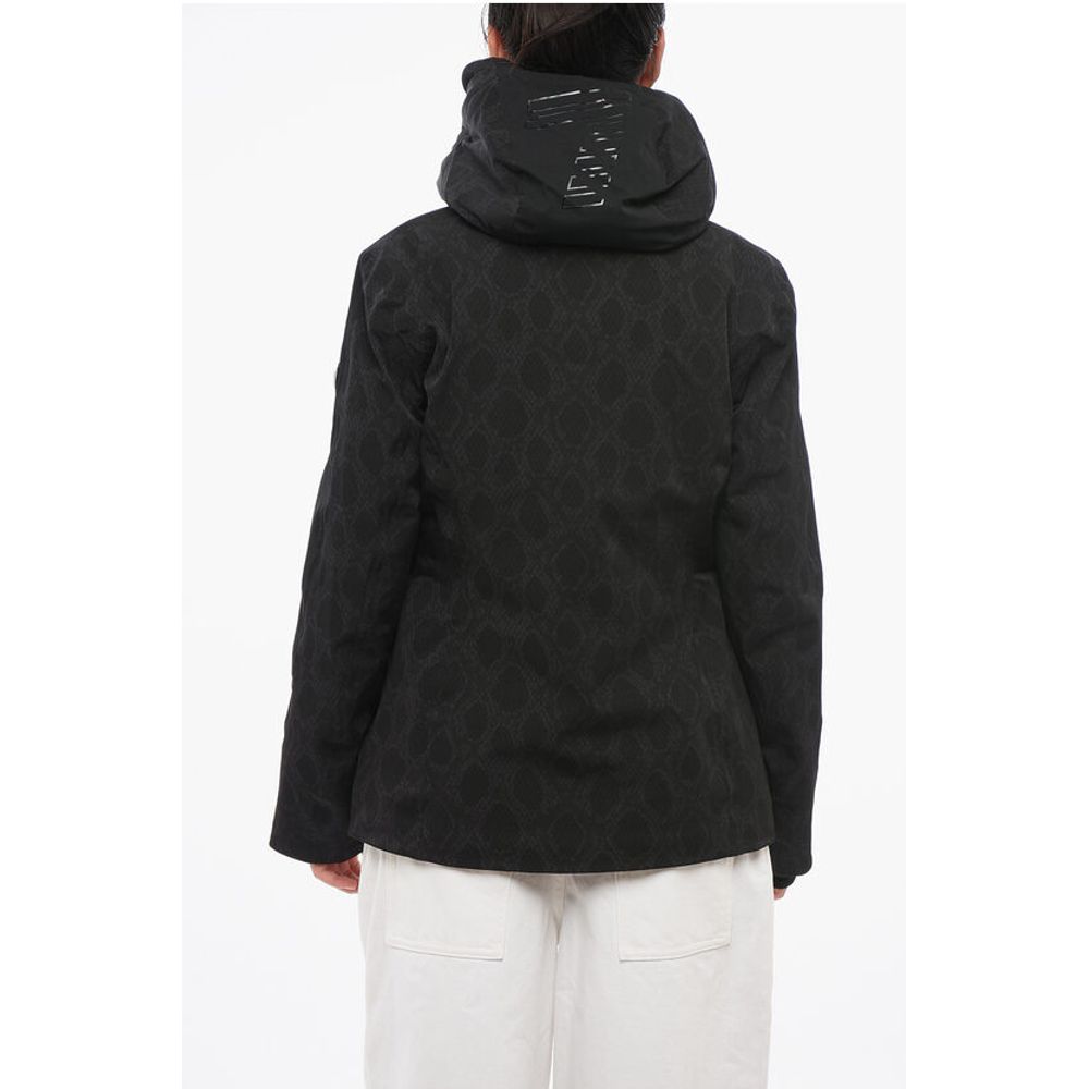 EMPORIO Logoed Hooded Down Jacket