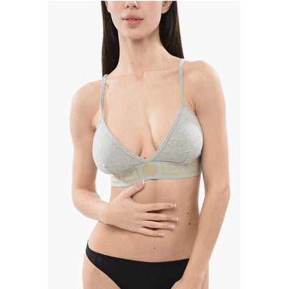 LA GRECA Logoed Triangle Bra