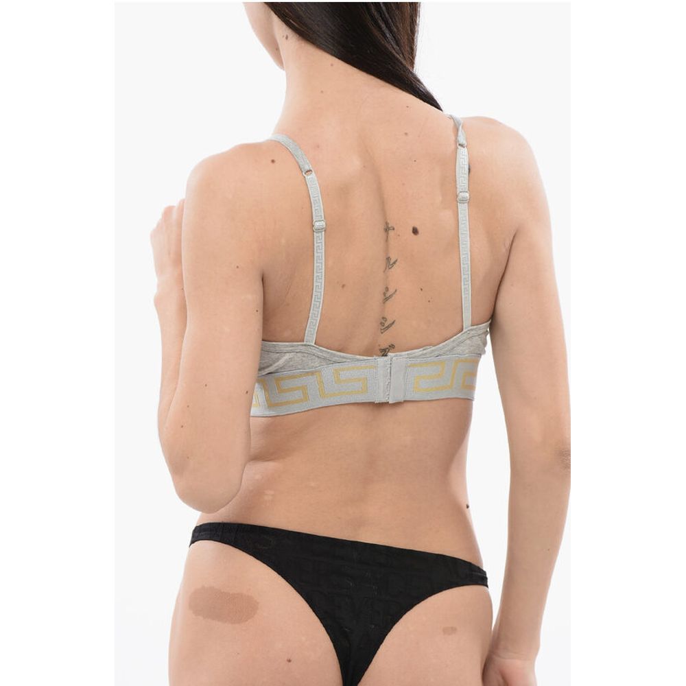 LA GRECA Logoed Triangle Bra