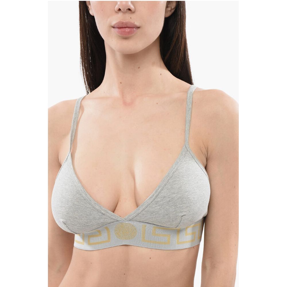 LA GRECA Logoed Triangle Bra