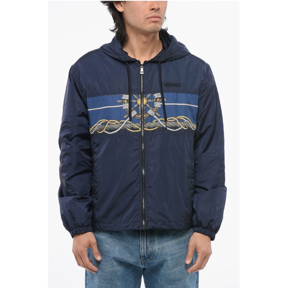 Hooded SAILOR Nylon Windbreaker