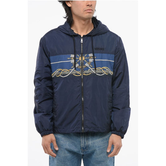 Hooded SAILOR Nylon Windbreaker