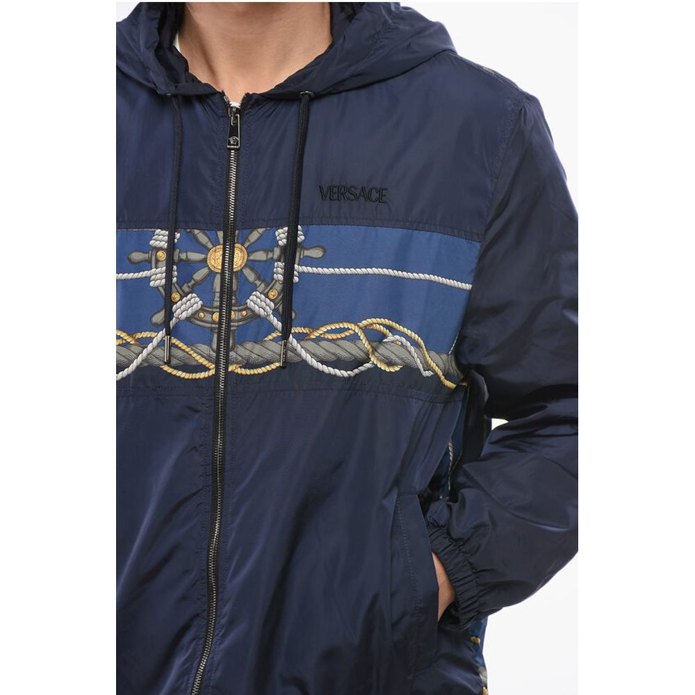 Hooded SAILOR Nylon Windbreaker