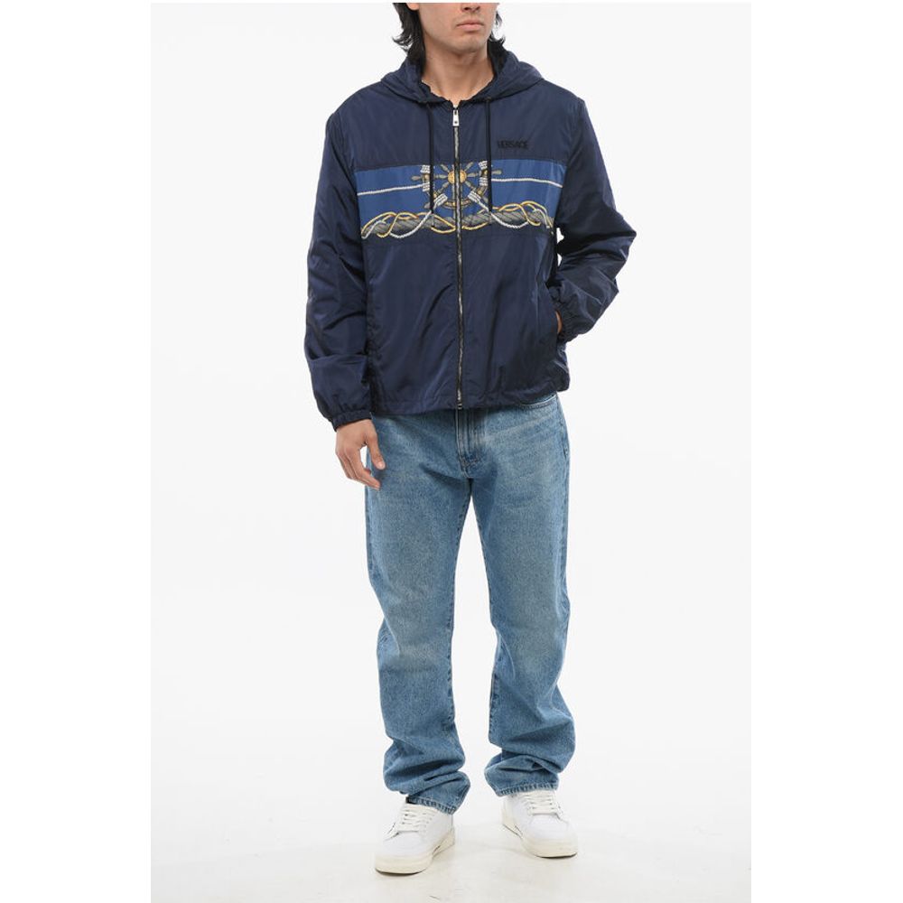 Hooded SAILOR Nylon Windbreaker