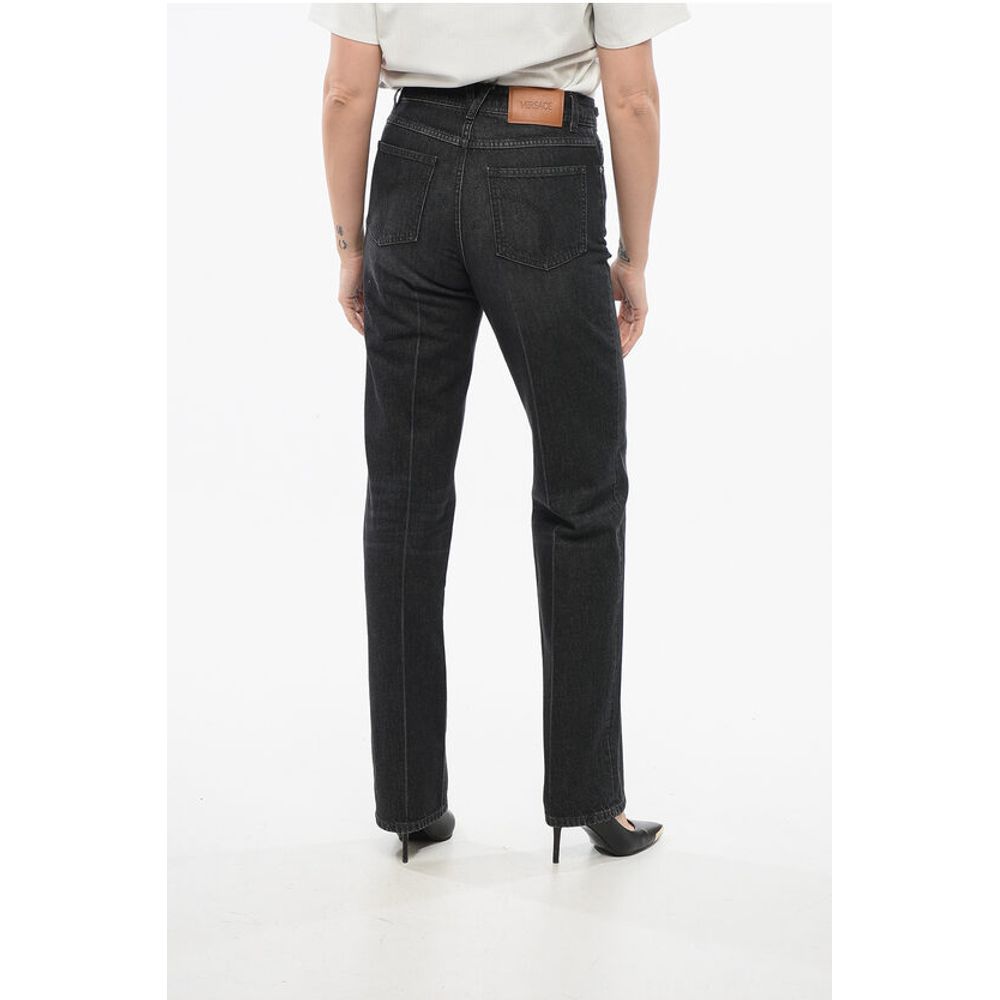 Straight Fit Stone Washed Denims 20cm