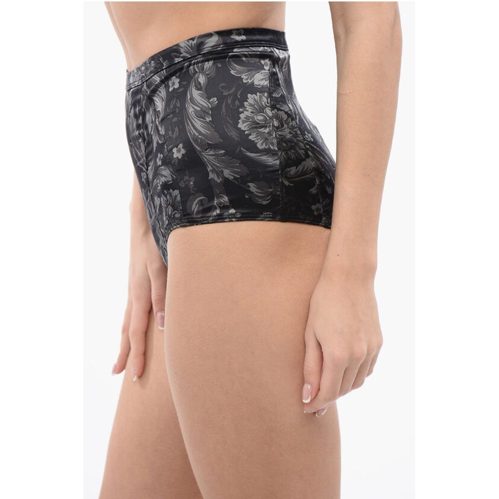 High-waisted Slip with Barocco Motif