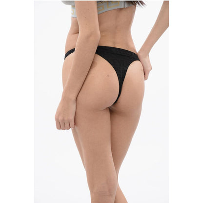 Logoed Jaquard Bikini Bottom