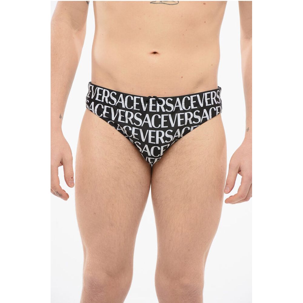 Monogram Patterned Swim Slips