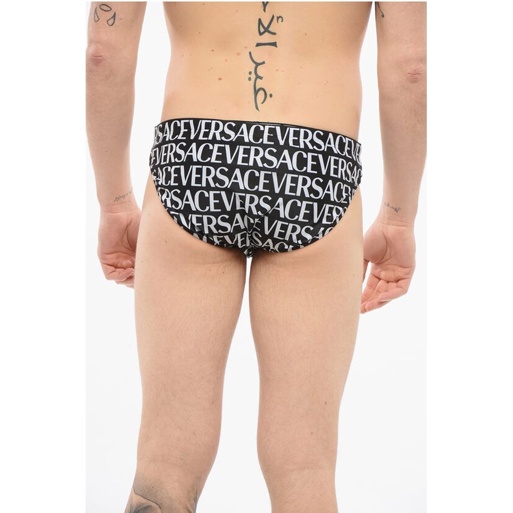 Monogram Patterned Swim Slips