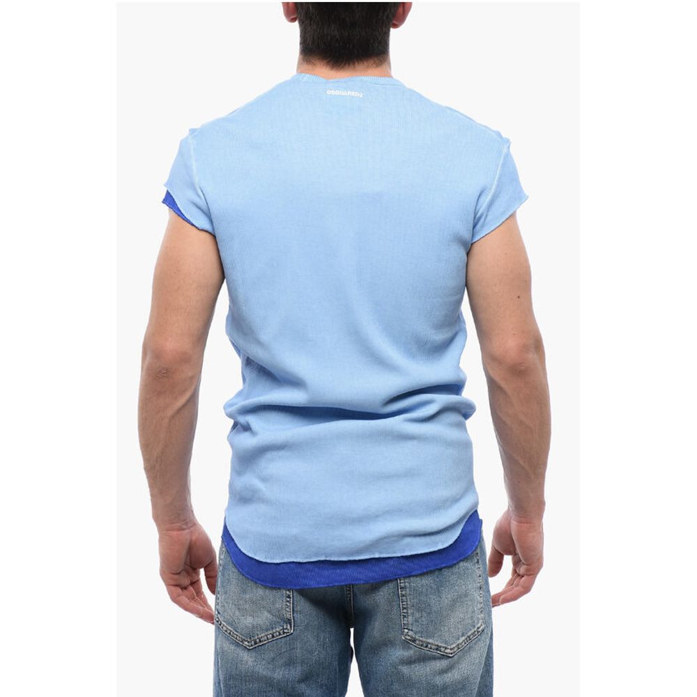 Layered CHERRY BOY T-shirt with Choke Fit