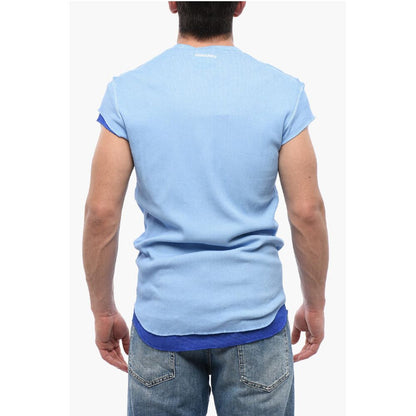 Layered CHERRY BOY T-shirt with Choke Fit