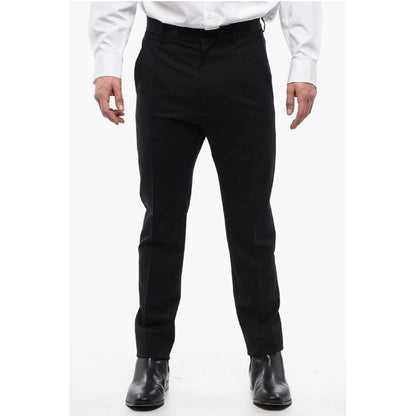 Cigarette Pants with Striped Detail