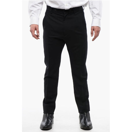 Cigarette Pants with Striped Detail