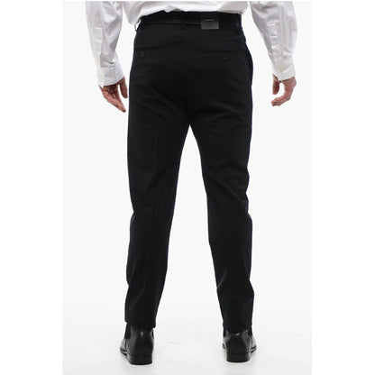 Cigarette Pants with Striped Detail