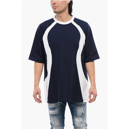Constrasting Band T-shirt