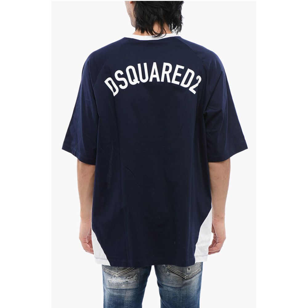 Constrasting Band T-shirt