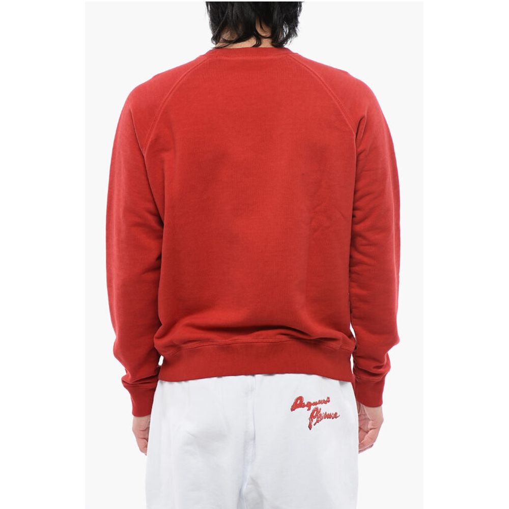 Cool Raglan Fit Brushed Cotton Crewneck Sweatshirt