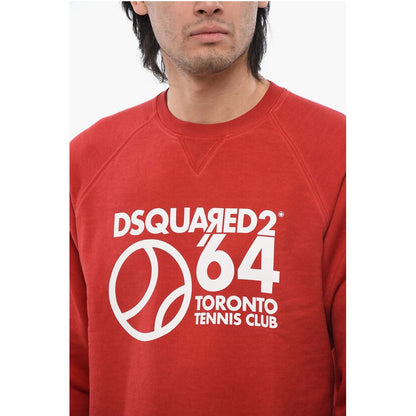 Cool Raglan Fit Brushed Cotton Crewneck Sweatshirt