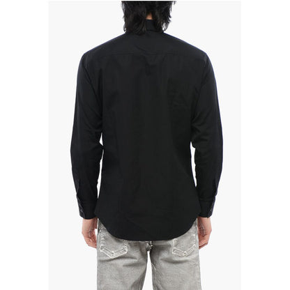 Long Sleeved NIGHT COLLEGE Shirt With Sequined Logo