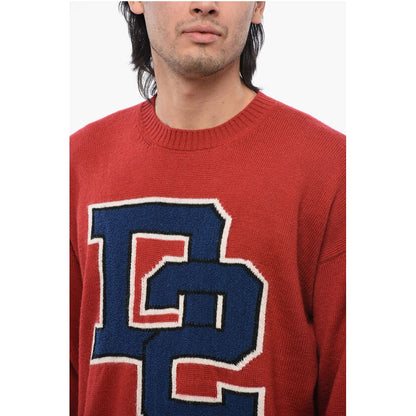 Crewneck Sweater With Embroidered Logo
