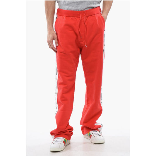 Brubs Fit Brushed Cotton Joggers With Contrasting Bands