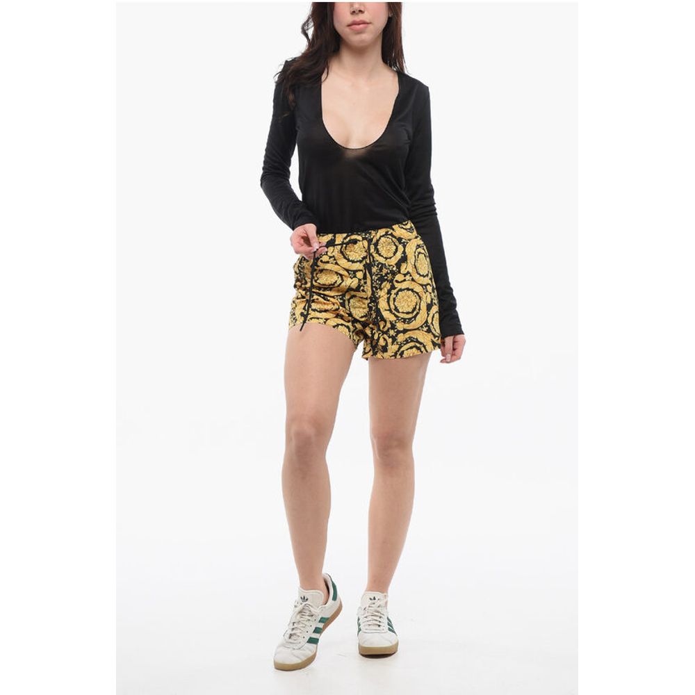 Iconic Motif BAROCCO Nylon Shorts