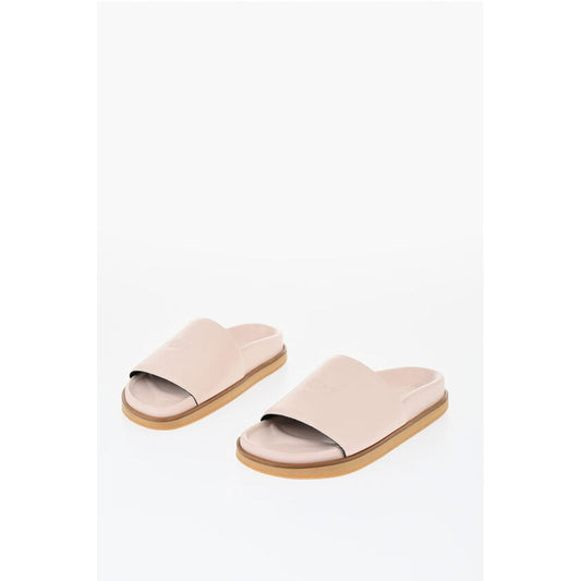 Leather OFF STAMP Slides