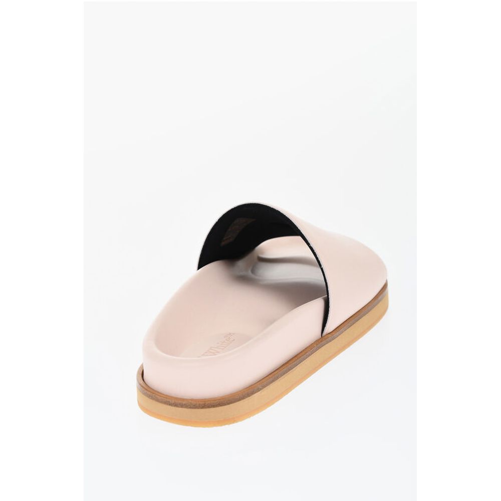 Leather OFF STAMP Slides