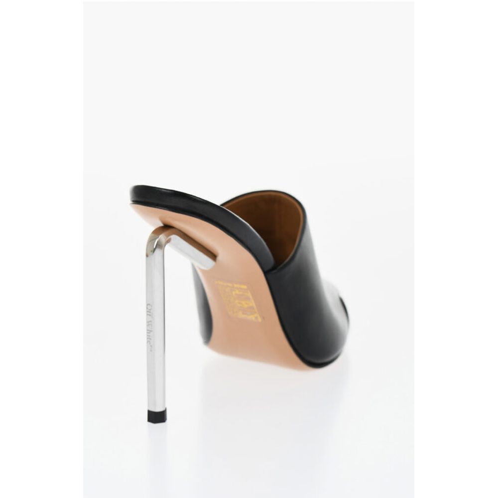 Letaher ALLEN Pointed Mules Heel 10 cm