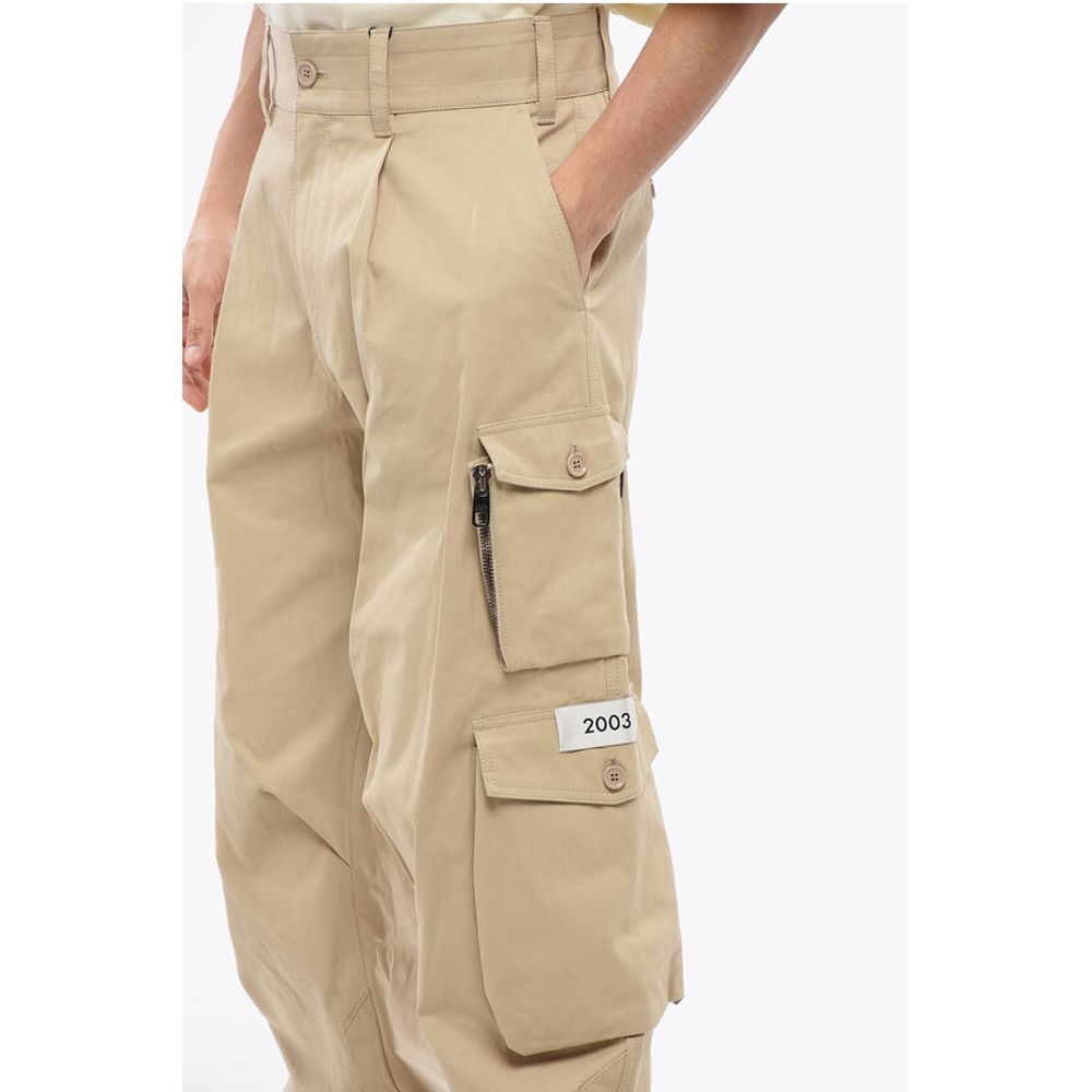 2003 Cotton Cargo Pants with Drawstringed Ankle